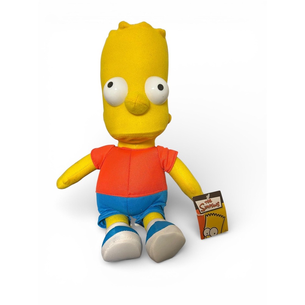 Vintage 2005 Bart Simpson Plush with Original Hangtag
